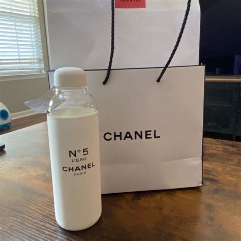 chanel limited edition water bottle|Chanel factory water bottle.